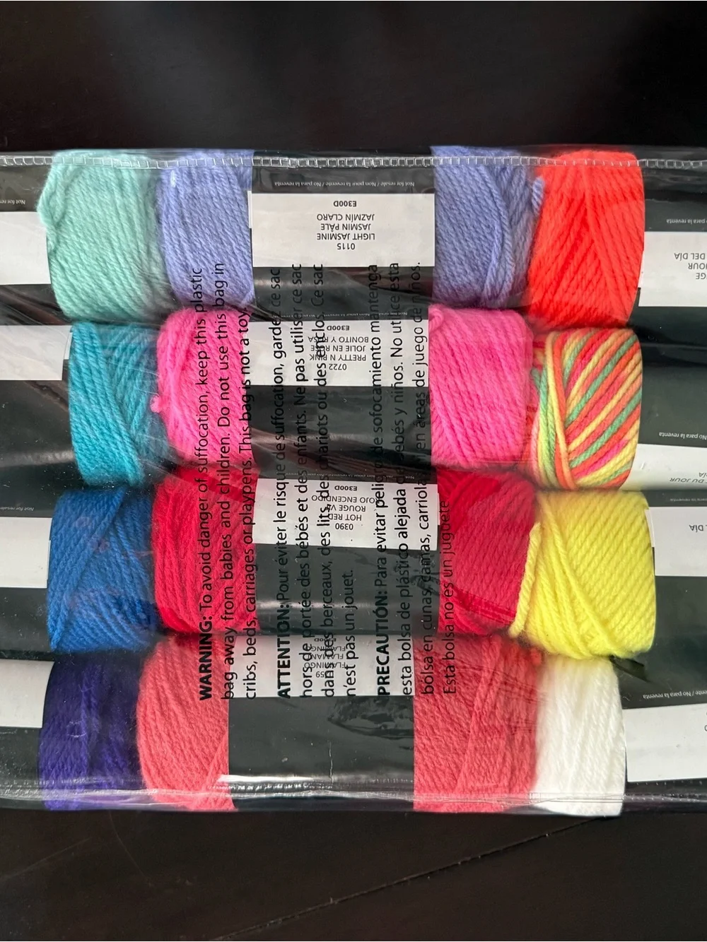 Red Heart Super Saver Multicolor Yarn Bundle - Craft Kit Brights